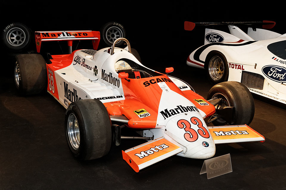 Photo Originale GP Monaco 18 Mai 1980 - Alfa Roméo 179 F1 - Collection