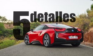 5 detalles del BMW i8 Protonic RED Edition