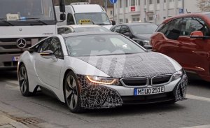 BMW comienza las pruebas del i8 LCI para ser presentado en primavera