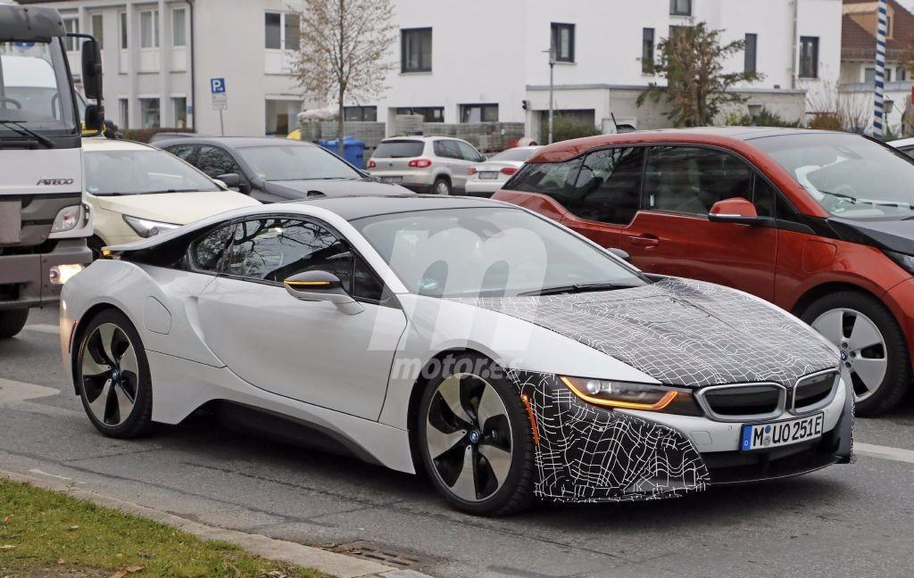 BMW comienza las pruebas del i8 LCI para ser presentado en primavera