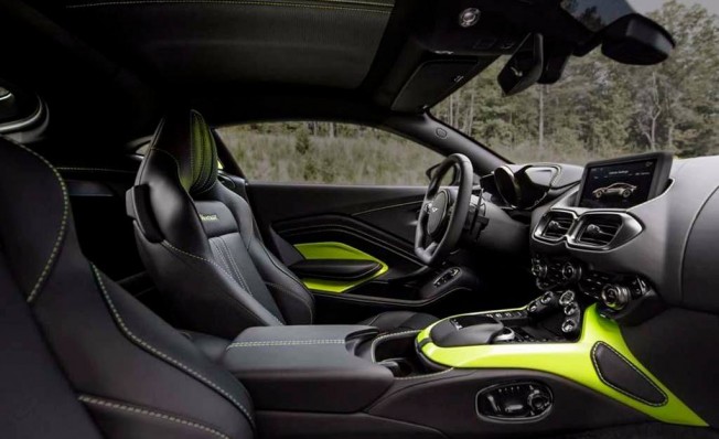 Aston Martin Vantage 2018 - interior Aston Martin Vantage 2018 - interior
