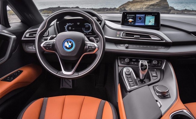 BMW i8 Roadster 2018 - interior BMW i8 Roadster 2018 - interior