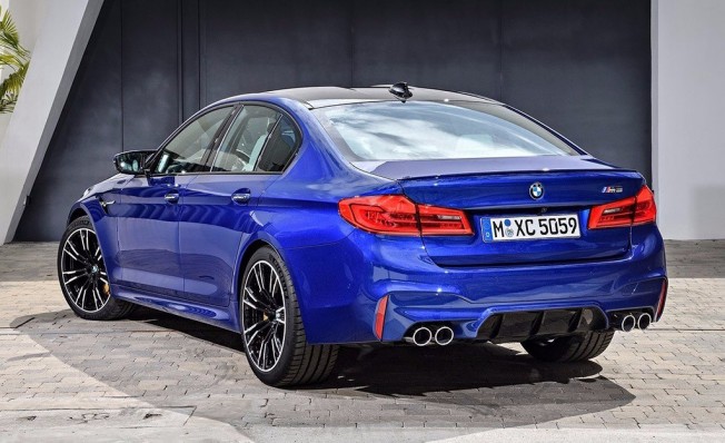 BMW M5 2018 - posterior BMW M5 2018 - posterior