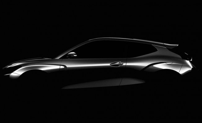 Hyundai Veloster 2018 - teaser Hyundai Veloster 2018 - teaser