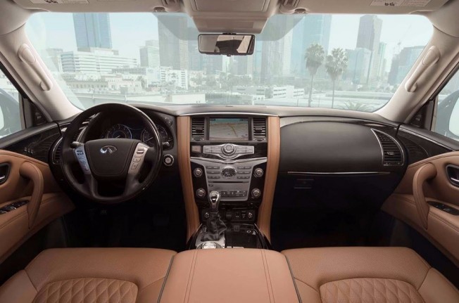 Infiniti QX80 2018 - interior Infiniti QX80 2018 - interior