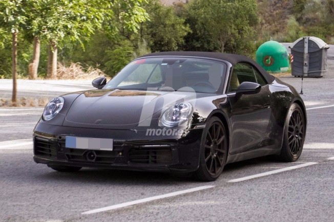 Porsche 911 Cabrio 2018 - foto espía Porsche 911 Cabrio 2018 - foto espía