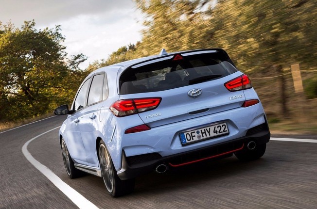 Hyundai i30 N - posterior Hyundai i30 N - posterior