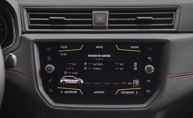 SEAT Ibiza TGI - interior SEAT Ibiza TGI - interior