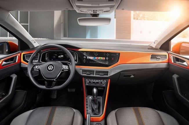 Volkswagen Polo 2017 - interior Volkswagen Polo 2017 - interior