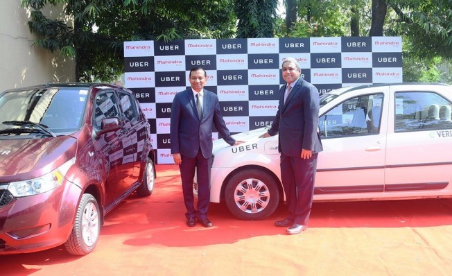 Uber y Mahindra acuerdo de colaboración Uber y Mahindra acuerdo de colaboración