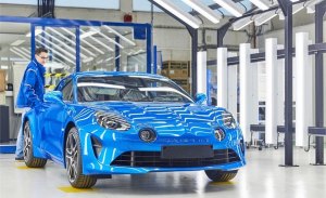 El nuevo Alpine A110 comienza su producción en la planta de Dieppe