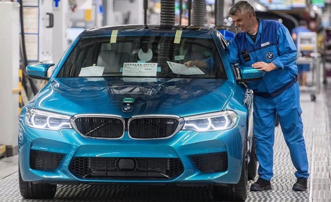BMW M5 2018 - producción BMW M5 2018 - producción