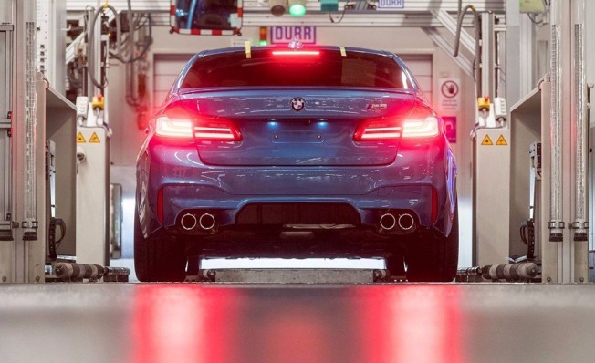 BMW M5 2018 - producción BMW M5 2018 - producción