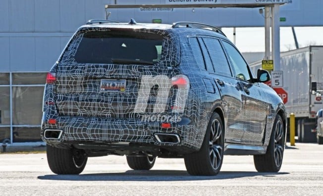 BMW X7 2019 - foto espía posterior BMW X7 2019 - foto espía posterior