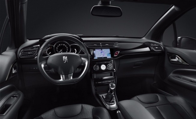 DS 3 Black Lézard - interior DS 3 Black Lézard - interior