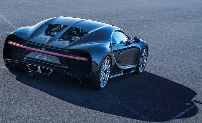 Bugatti Chiron - posterior Bugatti Chiron - posterior