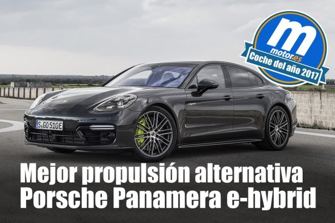 Porsche Panamera E-Hybrid - Mejor propulsión alternativa 2017 para Motor.es Porsche Panamera E-Hybrid - Mejor propulsión alternativa 2017 para Motor.es