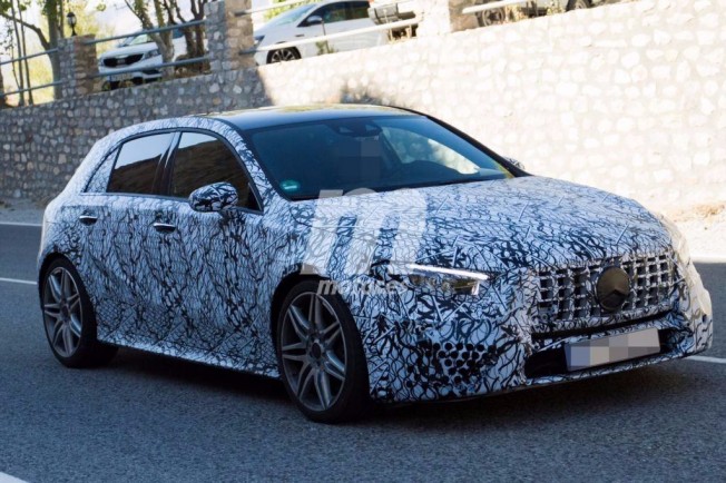 Mercedes-AMG A 35 2018 - foto espía Mercedes-AMG A 35 2018 - foto espía