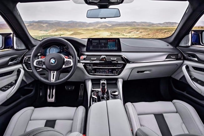 BMW M5 2018 - interior BMW M5 2018 - interior