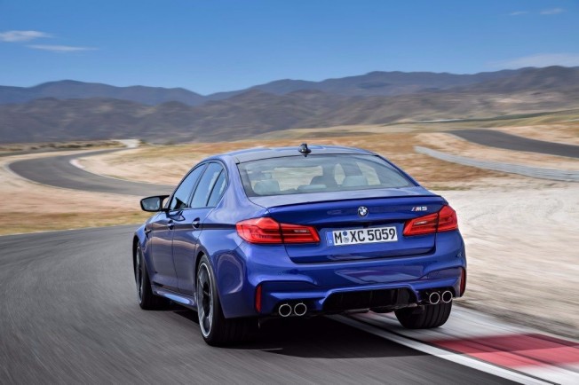 BMW M5 2018 - posterior BMW M5 2018 - posterior