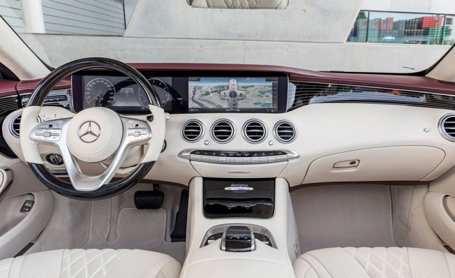 Mercedes Clase S Cabrio 2018 - interior Mercedes Clase S Cabrio 2018 - interior