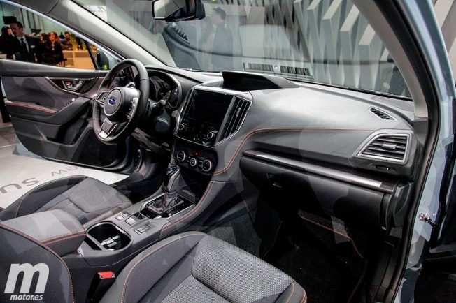 Subaru XV 2018 - interior Subaru XV 2018 - interior