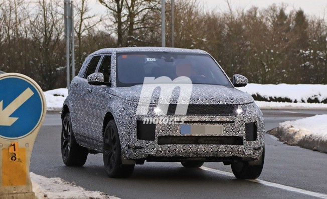 Range Rover Evoque 2019 - foto espía Range Rover Evoque 2019 - foto espía