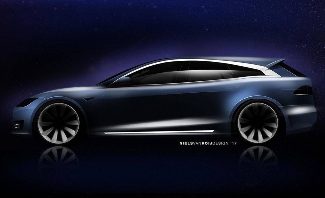Tesla Model S Shooting Brake - adelanto Tesla Model S Shooting Brake - adelanto
