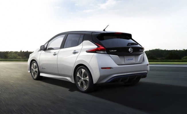 Nissan Leaf 2018 - posterior Nissan Leaf 2018 - posterior