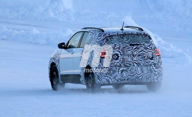Volkswagen T-Cross 2018 - foto espía posterior Volkswagen T-Cross 2018 - foto espía posterior