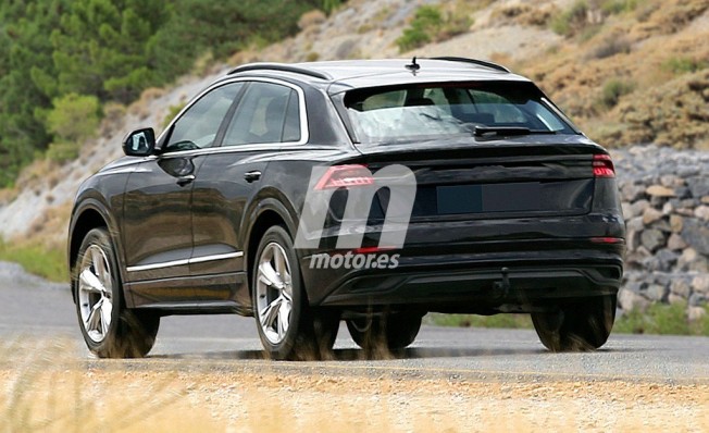 Audi Q8 2018 - foto espía posterior Audi Q8 2018 - foto espía posterior