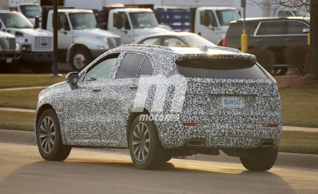Cadillac XT4 - foto espía posterior Cadillac XT4 - foto espía posterior