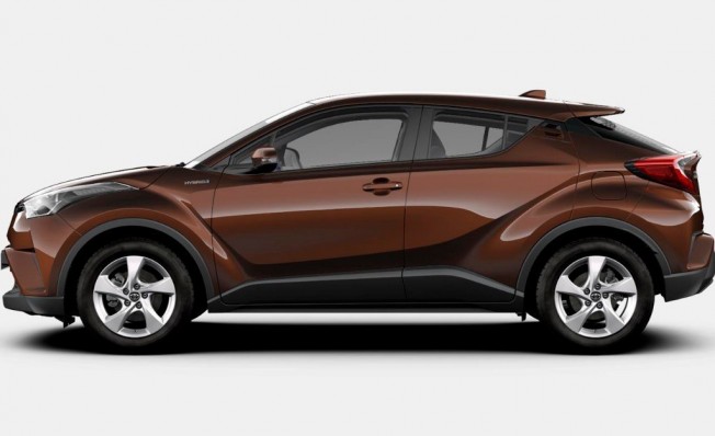 Toyota C-HR - lateral Toyota C-HR - lateral