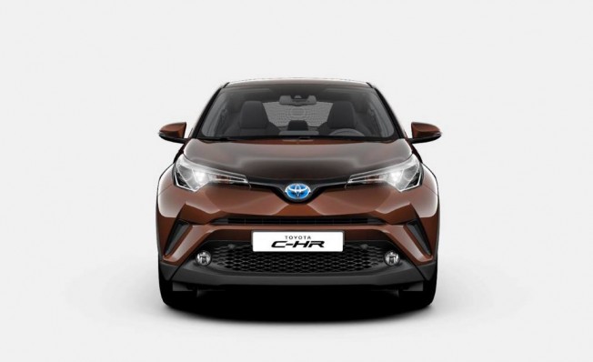 Toyota C-HR - frontal Toyota C-HR - frontal