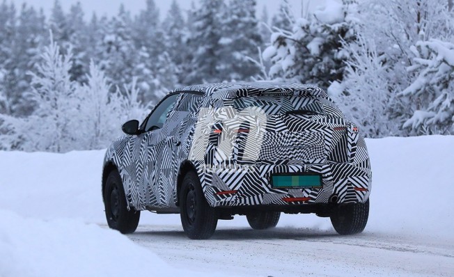 DS 3 Crossback 2019 - foto espía posterior DS 3 Crossback 2019 - foto espía posterior