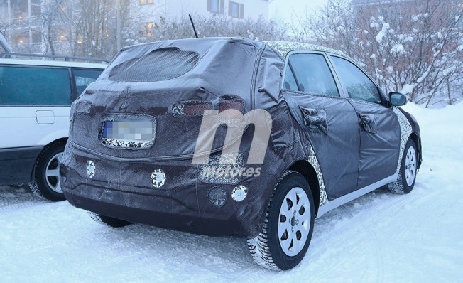 Hyundai i20 2018 - foto espía posterior Hyundai i20 2018 - foto espía posterior