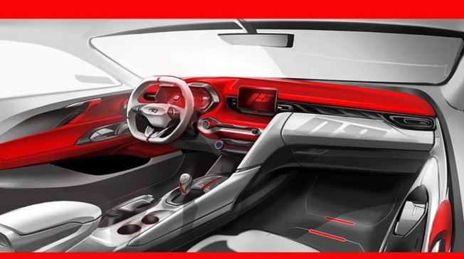 Hyundai Veloster 2018 - interior Hyundai Veloster 2018 - interior