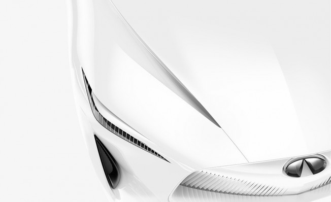 Infiniti Q Inspiration Concept - frontal Infiniti Q Inspiration Concept - frontal