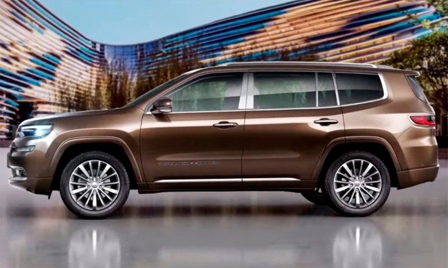 Jeep Grand Commander - lateral Jeep Grand Commander - lateral