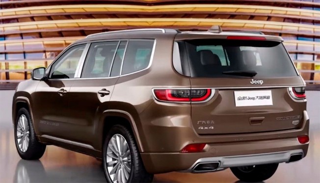Jeep Grand Commander - posterior Jeep Grand Commander - posterior