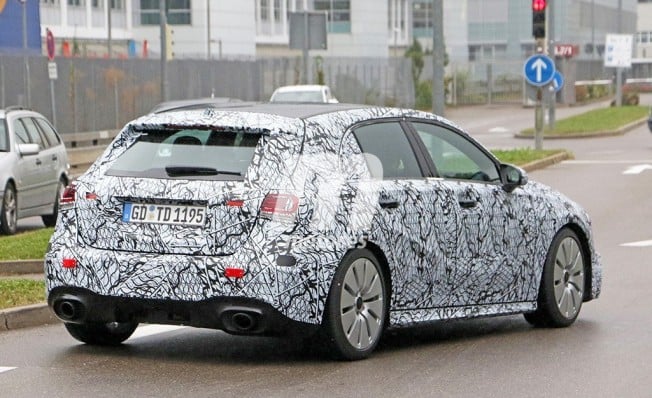 Mercedes-AMG A 35 2018 - foto espía posterior Mercedes-AMG A 35 2018 - foto espía posterior