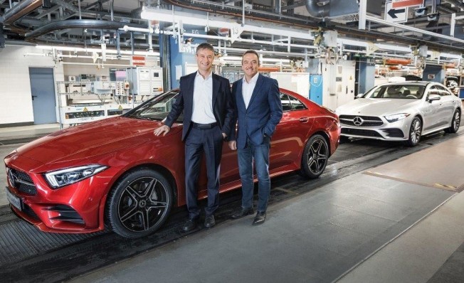 Mercedes Clase CLS 2018 - producción Mercedes Clase CLS 2018 - producción