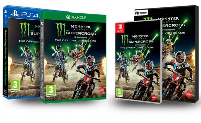Monster Energy Supercross - carátulas Monster Energy Supercross - carátulas