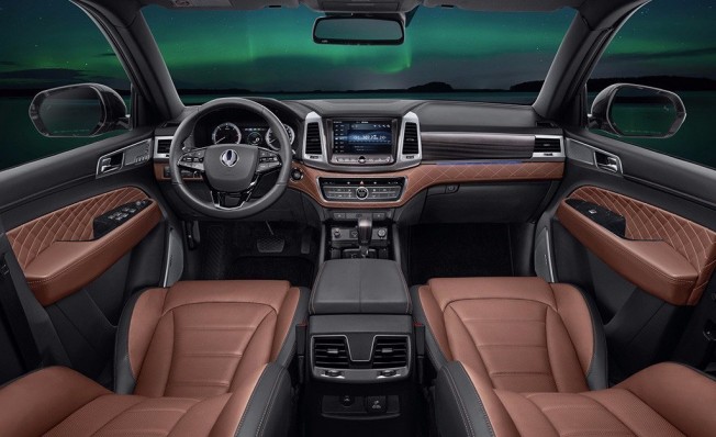 SsangYong Rexton 2018 - interior SsangYong Rexton 2018 - interior