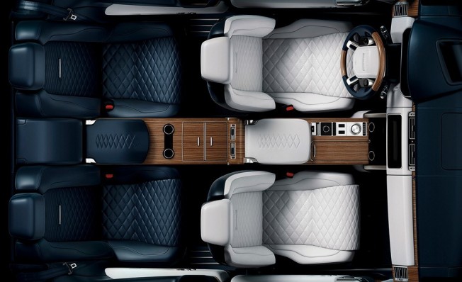 Range Rover SV Coupé - interior Range Rover SV Coupé - interior