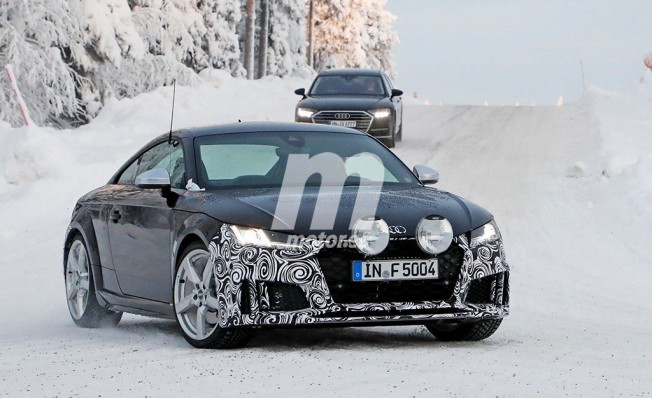 Audi TTS 2019 - foto espía Audi TTS 2019 - foto espía