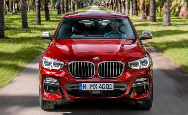 BMW X4 2018 - frontal BMW X4 2018 - frontal