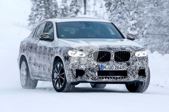 BMW X4 M 2019 - foto espía BMW X4 M 2019 - foto espía