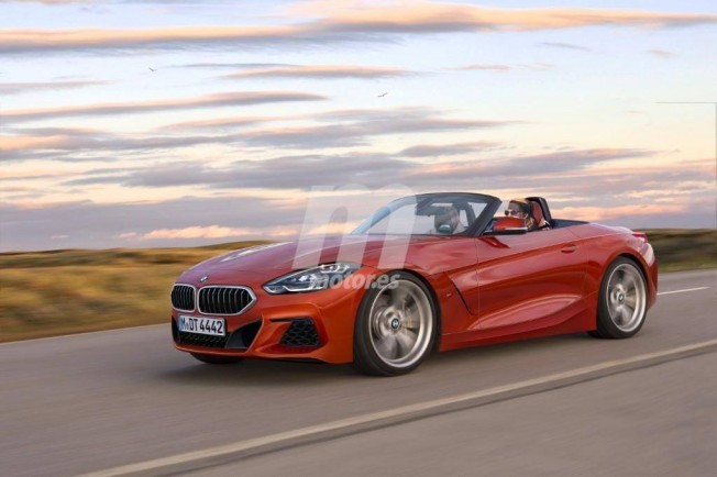 BMW Z4 2018 - recreación BMW Z4 2018 - recreación