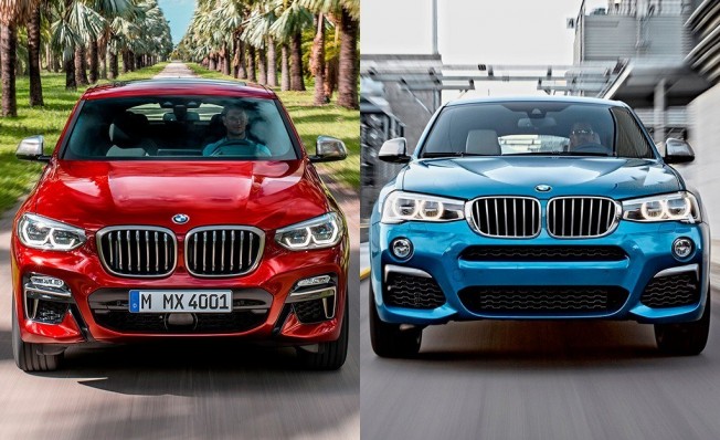BMW X4 G02 vs X4 F26 BMW X4 G02 vs X4 F26